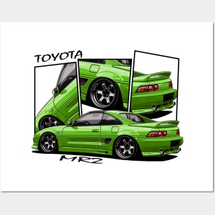 Toyota MR2, JDM Car Posters and Art